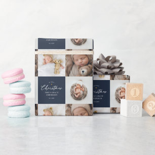 My First Christmas Personalised Baby Gift Wrapping Paper