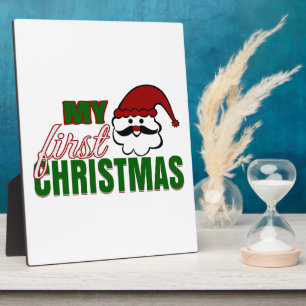My First Christmas Plaque