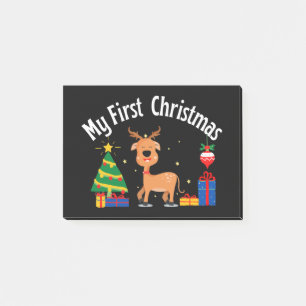 My First Christmas Post-it Notes
