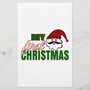 My First Christmas Stationery