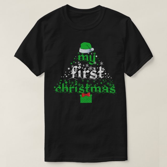 My First Christmas T-Shirt (Design Front)