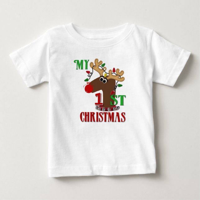 My First Christmas T-Shirt (Front)