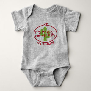 My First Cinco de Mayo Baby Bodysuit