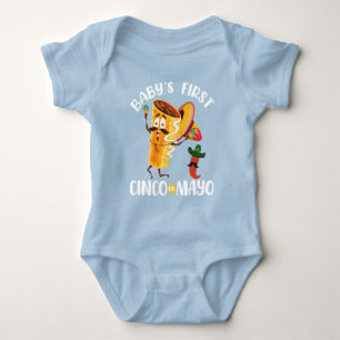 My First Cinco De Mayo Baby's First Cinco de Mayo Baby Bodysuit