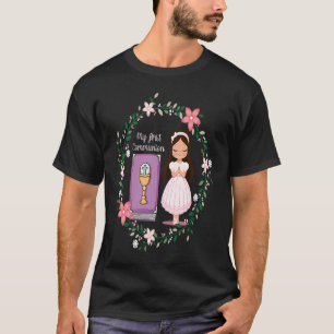 My First Communion Baptised Catholic Receiving Euc T-Shirt