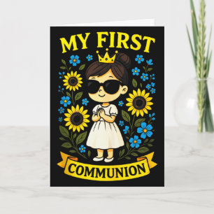 My First Communion - Christian Ceremony Tank Top  Card