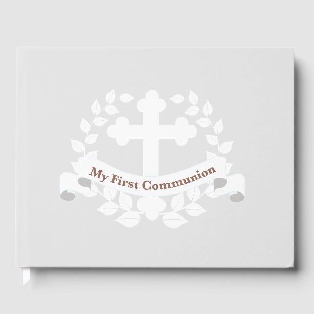"My First Communion" Guest Book (Front)