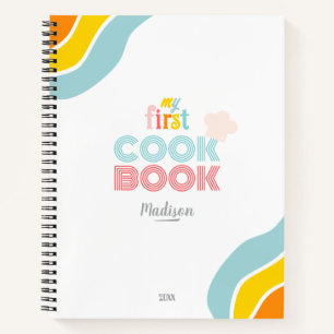 "My First cookbook for kids" Notebook