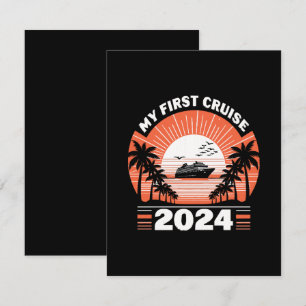 My First Cruise 2024 Card