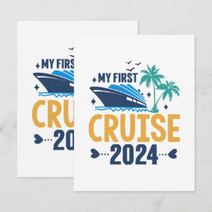 My First Cruise 2024 Enclosure Card