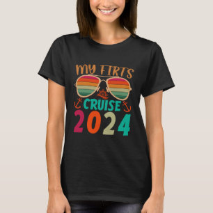 My First Cruise 2024 Family Vacation Cruise Travel T-Shirt
