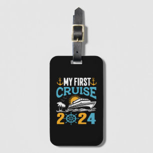 My First Cruise 2024 Luggage Tag