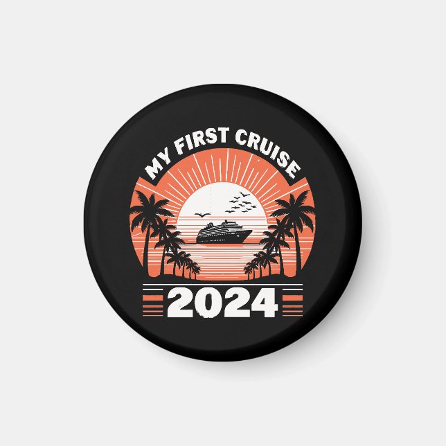 My First Cruise 2024 Magnet (Front)