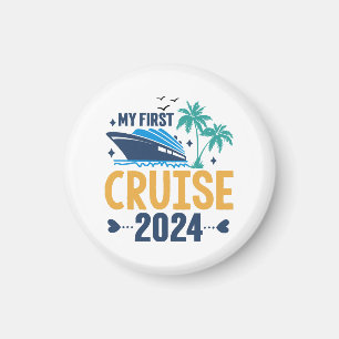 My First Cruise 2024 Magnet