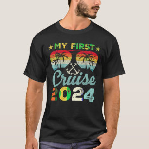 My First Cruise 2024 Matching Family Cruise Ship V T-Shirt