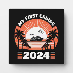 My First Cruise 2024 Plaque