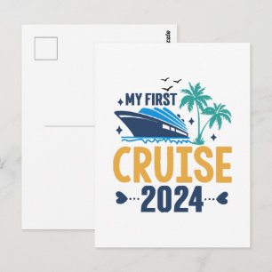 My First Cruise 2024 Postcard