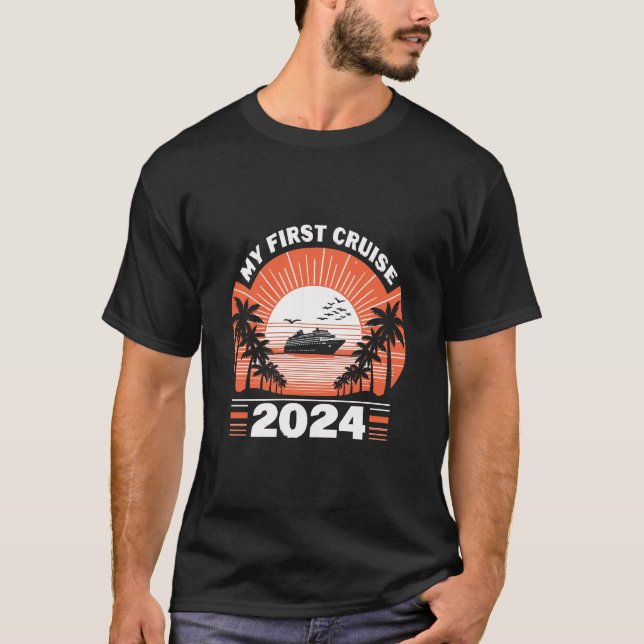 My First Cruise 2024 T-Shirt (Front)