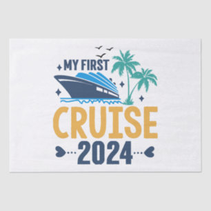 My First Cruise 2024 Tissue Paper
