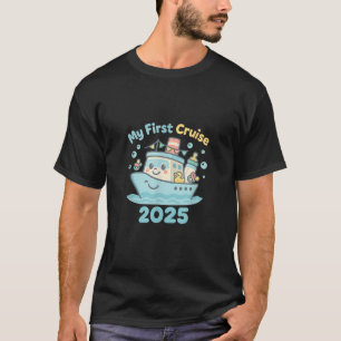 My First Cruise 2025 Baby Kids and Toddlers  T-Shirt