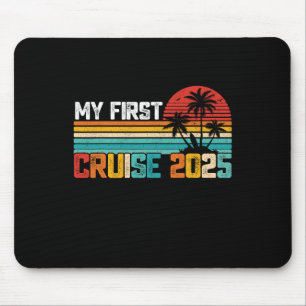 My First Cruise 2025 Family Vacation Cruise Group Mouse Mat