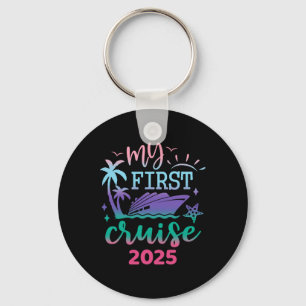 My First Cruise 2025 Family Vacation Trip Ship Mat Key Ring