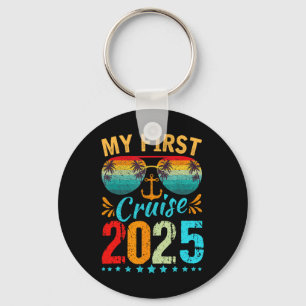 My First Cruise 2025 Tee Family Vacation Cruise Sh Key Ring