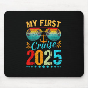 My First Cruise 2025 Tee Family Vacation Cruise Sh Mouse Mat