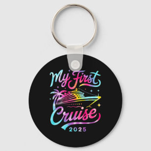My First Cruise 2025 Vacation Matching Family Crui Key Ring
