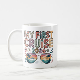 My First Cruise 2026, First Cruise Vacation Coffee Mug
