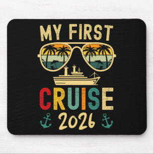 My First Cruise 2026 Matching Family Cruise Vacati Mouse Mat