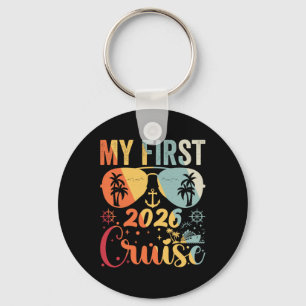 My First Cruise 2026 Vacation Matching Family Crui Key Ring