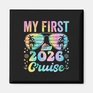 My First Cruise 2026 Vacation Matching Family Crui Magnet