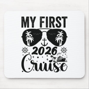 My First Cruise 2026 Vacation Matching Family Crui Mouse Mat