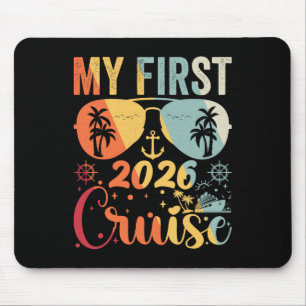 My First Cruise 2026 Vacation Matching Family Crui Mouse Mat