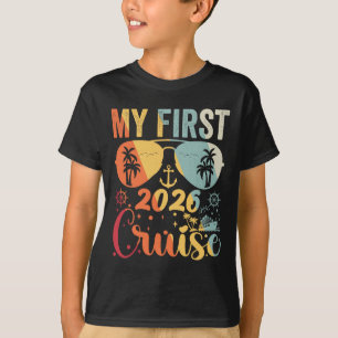 My First Cruise 2026 Vacation Matching Family Crui T-Shirt