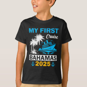 My First Cruise Bahamas 2025 Family Matching Vacat T-Shirt