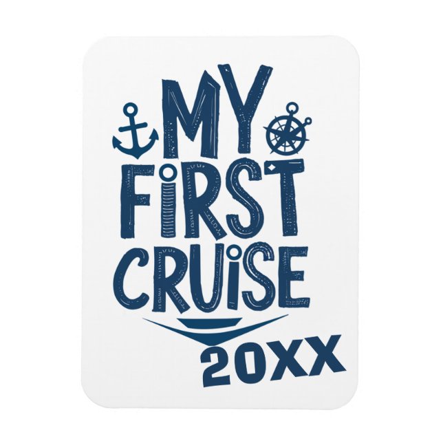 My First Cruise Custom Cruise  Magnet (Vertical)