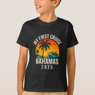My First Cruise Hamas 2025 Vacation Souvenir Beach T-Shirt