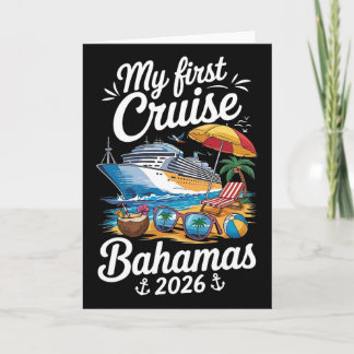 My First Cruise Hamas 2026 Vacation Trip Matching  Card