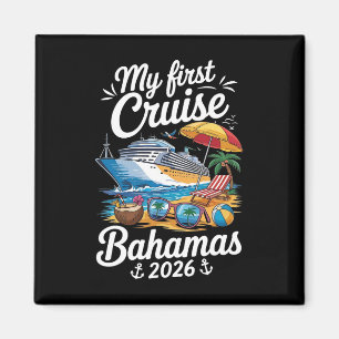 My First Cruise Hamas 2026 Vacation Trip Matching Magnet