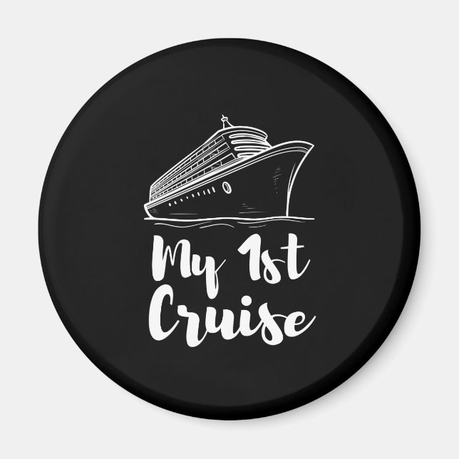 My First Cruise Magnet (Front)