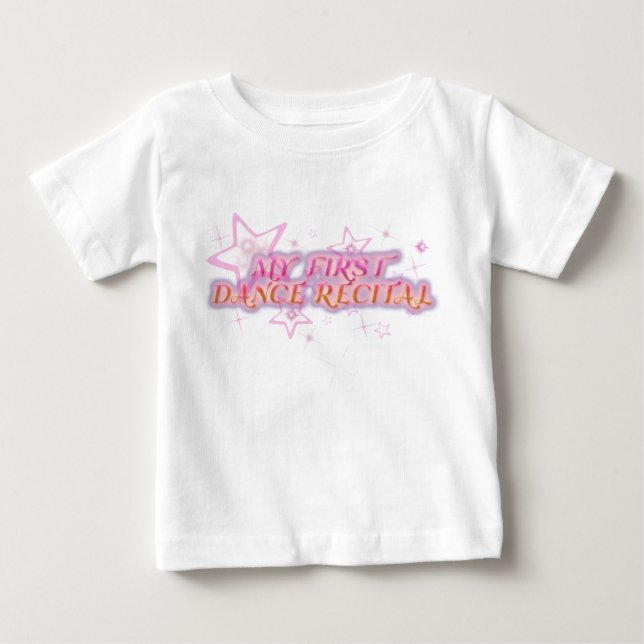 My First Dance Recital T-Shirt (Front)