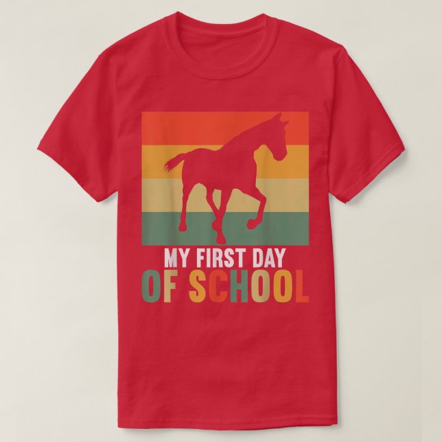 My first day of school 2022 1st Grade back to scho T-Shirt (Design Front)
