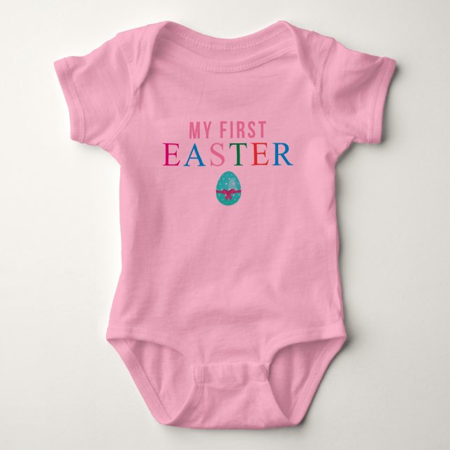 My First Easter Baby Bodysuit (Front)