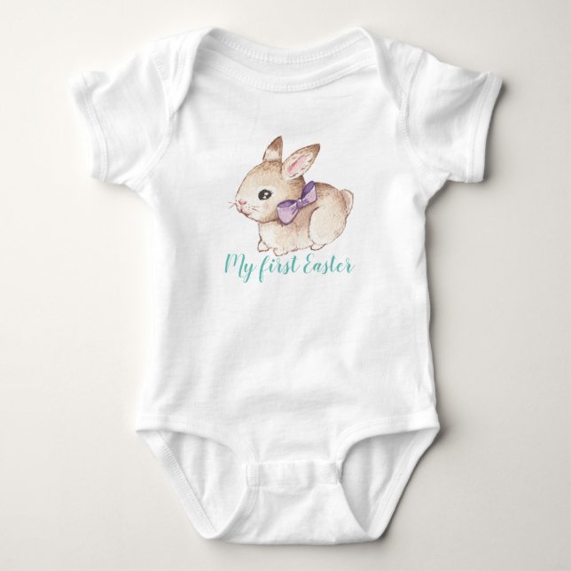 My First Easter body suit Baby Bodysuit (Front)