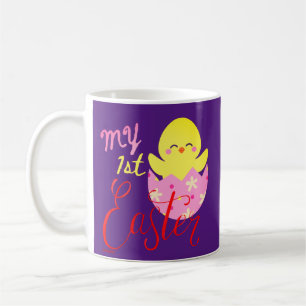 MY FIRST EASTER funny easter egg chick gift Coffee Mug