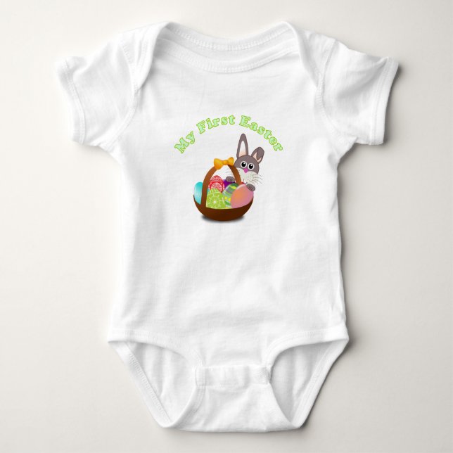 My First Easter Shirt for Baby Easter Gift (Front)