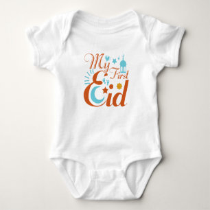 My First Eid Muslims holiday Baby Bodysuit