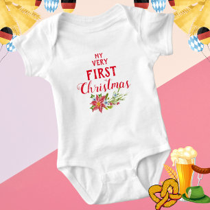 My First Family Matching Christmas Outfit Baby Bodysuit